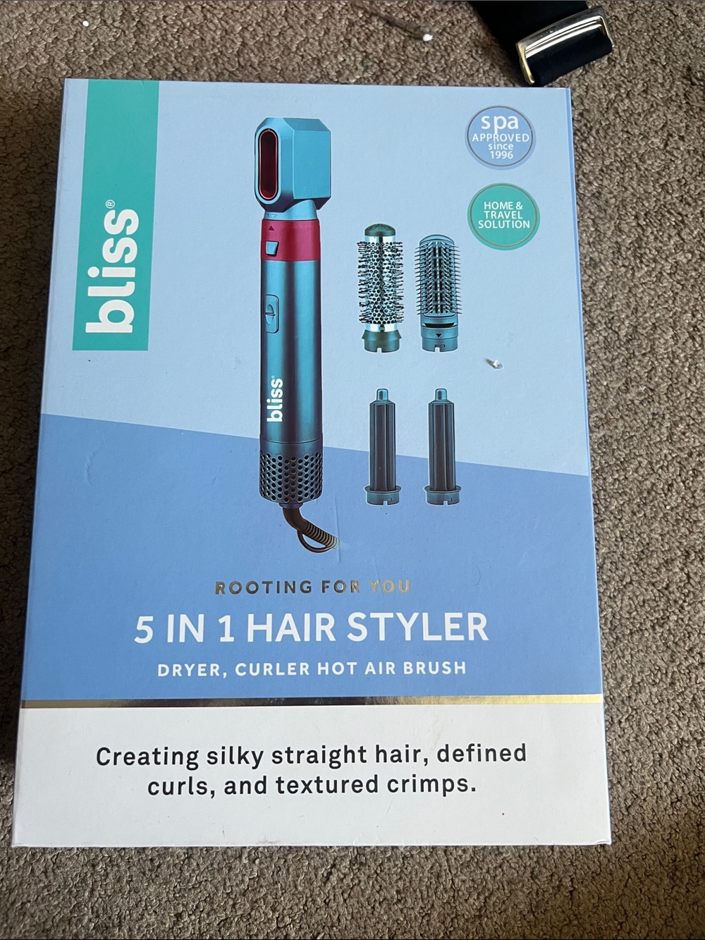 Bliss 5-in-1 Hair Styler - Teal & Pink